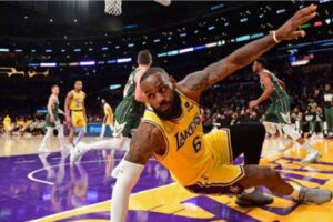 lebron james lakers diferente