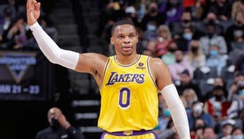 Lakers Russell Westbrook times