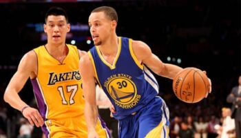 Jeremy Lin Stephen Curry