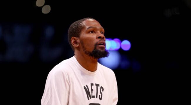 Kevin Durant Warriors Nets
