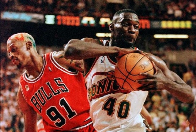 Shawn kemp troca pippen