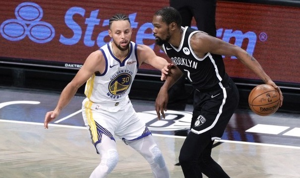 Curry Warriors troca Durant