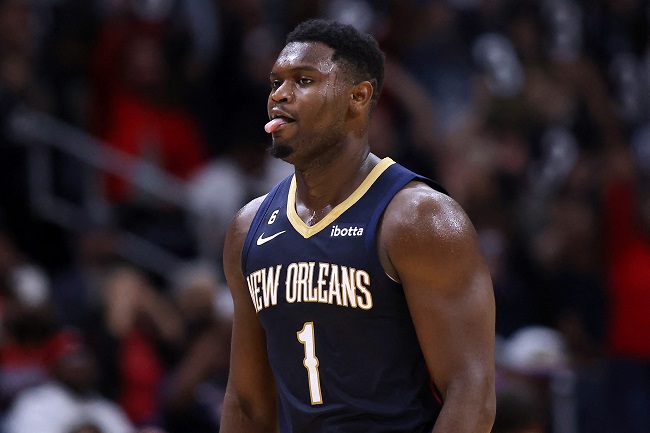 arremessadores Pelicans Zion Williamson