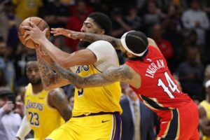 lakers trocou anthony davis