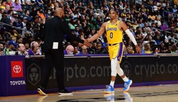 Russell Westbrook lesão Lakers