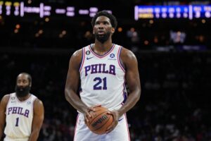 Patrick Beverley Joel Embiid
