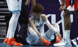 lamelo hornets ball temporada