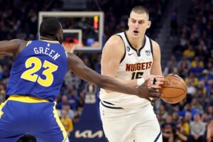 Nikola Jokic Warriors Nuggets