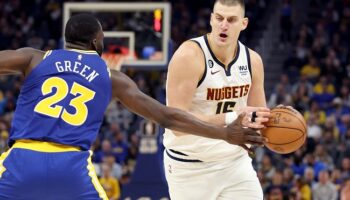 Nikola Jokic Warriors Nuggets