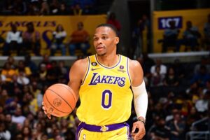russell westbrook banco lakers