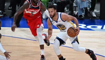 Stephen Curry Warriors Wizards