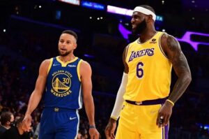 Stephen Curry camisa LeBron