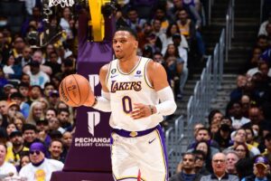 Russell Westbrook organizar Lakers