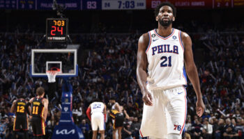 76ers Hawks Joel Embiid