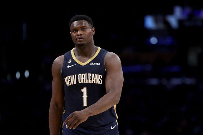 zion williamson poucos arremessos