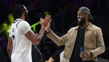 lebron anthony davis lakers