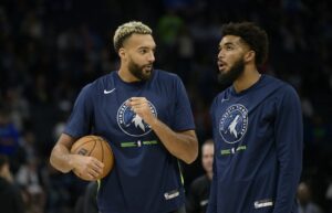 Karl-Anthony Towns Rudy Gobert