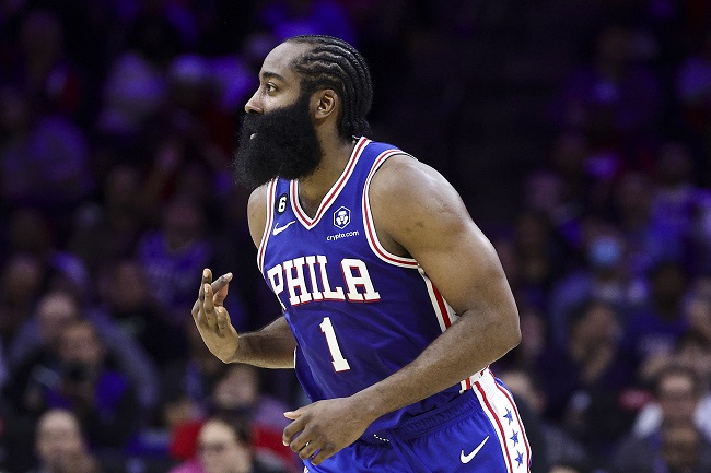 James Harden reforçar 76ers