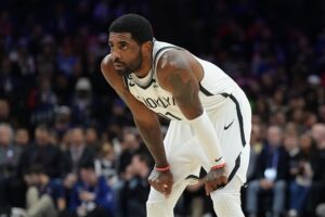 kyrie irving trocar nets