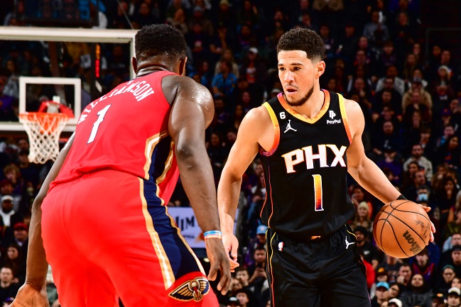 Devin Booker Suns Pelicans