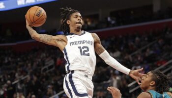 ja morant triplos-duplos grizzlies