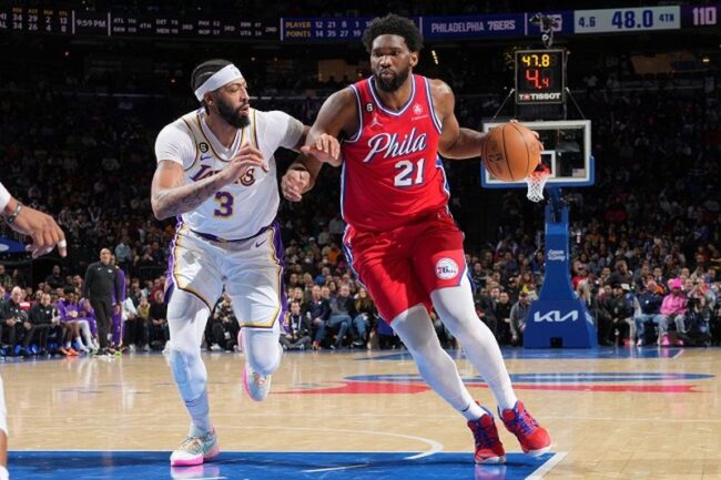 Joel Embiid Lakers Sixers