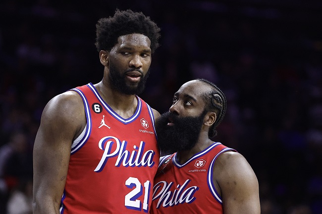 Embiid Harden Sixers Clippers