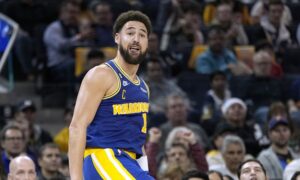 celtics warriors klay thompson
