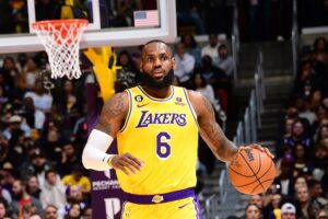 LeBron James NBA Lakers
