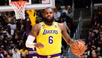 LeBron James NBA Lakers