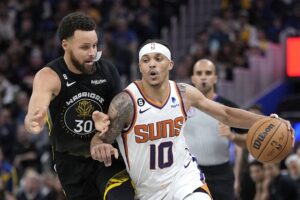 suns warriors stephen curry