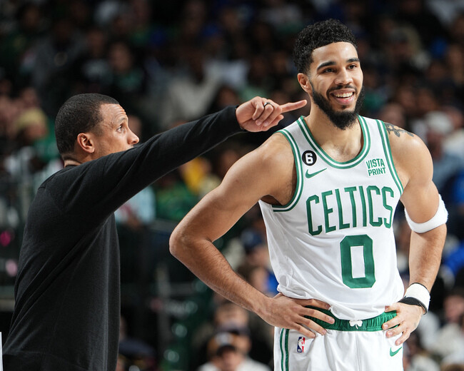 Jayson Tatum Celtics Mavericks