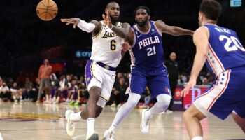 embiid sixers lakers lebron