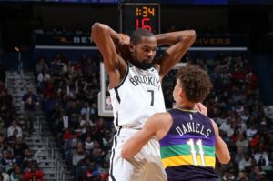 Kevin Durant Pelicans Nets