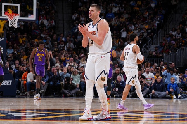 Nikola Jokic Nuggets Lakers