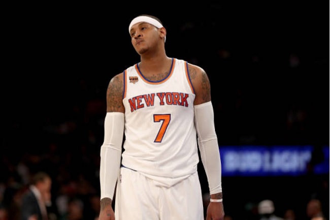 Carmelo Anthony sair Knicks