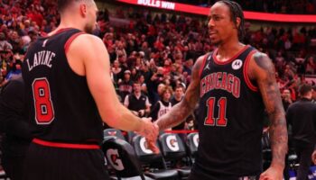 bulls troca lavine derozan