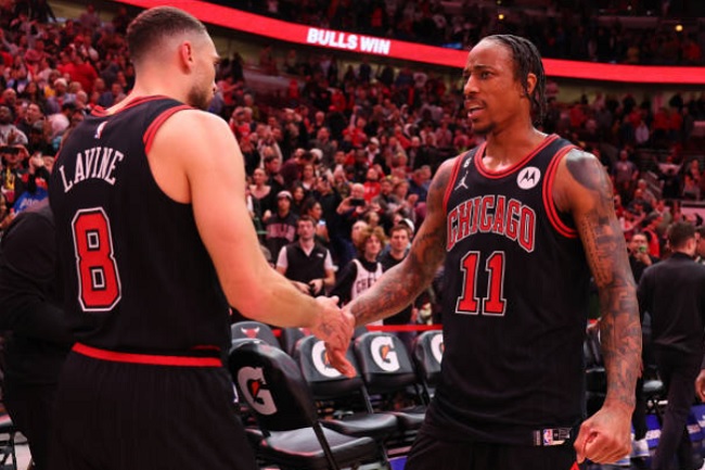 bulls troca lavine derozan