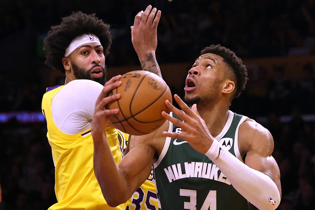 giannis antetokounmpo bucks lakers