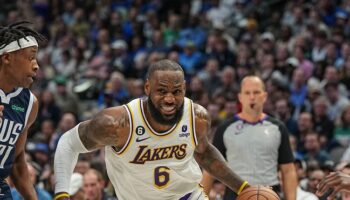 LeBron James lesão Lakers