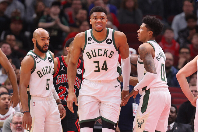 Giannis Antetokounmpo Bucks Bulls