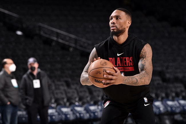 damian lillard diretoria blazers