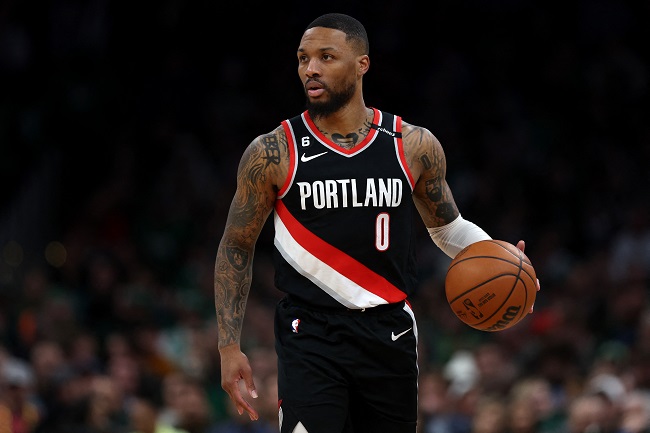 Damian Lillard jogadores NBA