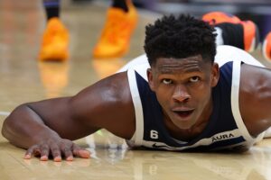lesão Anthony Edwards Timberwolves