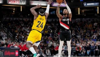 três pontos temporada NBA