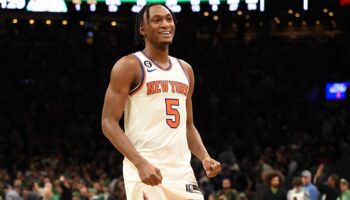 quickley carreira knicks vitória