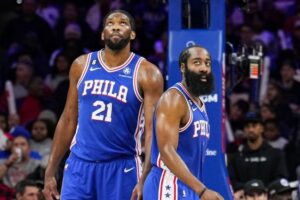 James Harden Joel Embiid