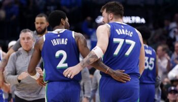 Doncic Irving Mavericks 76ers