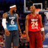 Kobe troca LeBron James