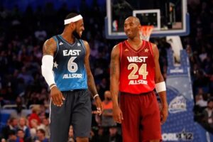 Kobe troca LeBron James